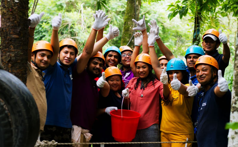 team building in nepal