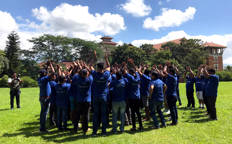 team building in nepal
